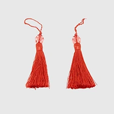 decorated tassel